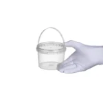 سطل مایکروویو 610 سی سی طب پلاستیک