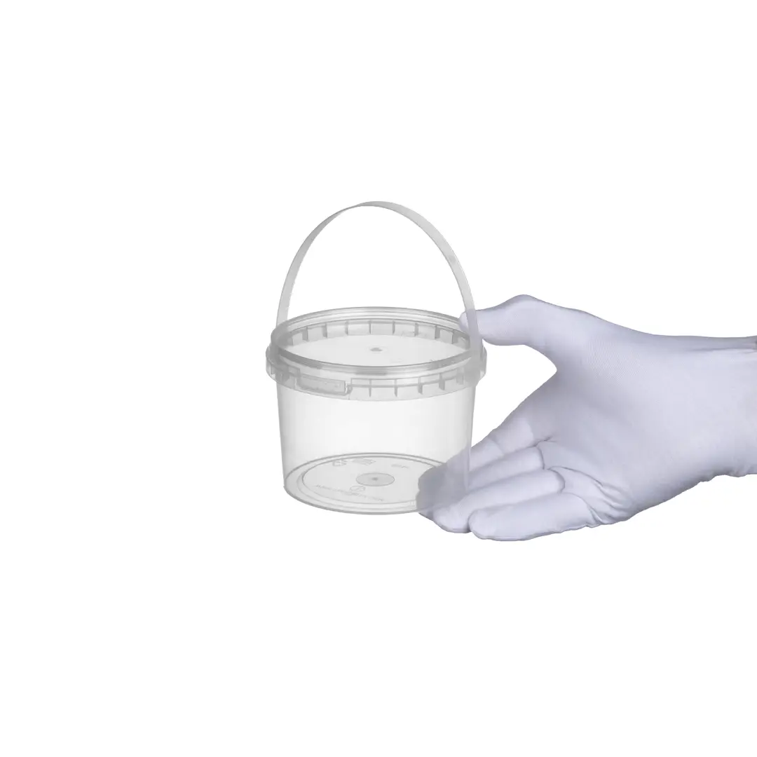 سطل مایکروویو 610 سی سی طب پلاستیک