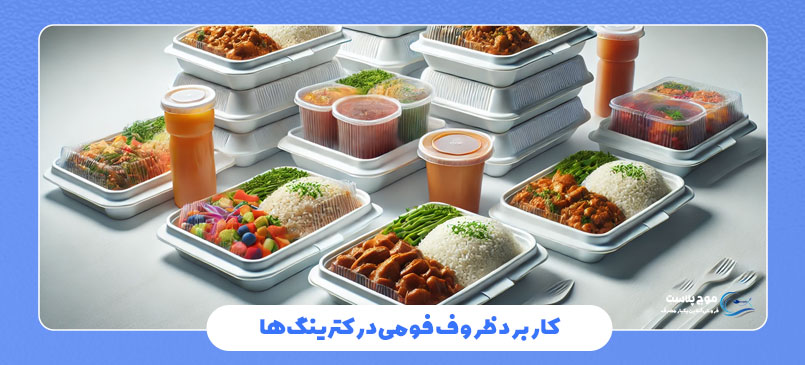کاربرد ظروف یکبار مصرف فومی در کترینگ ها