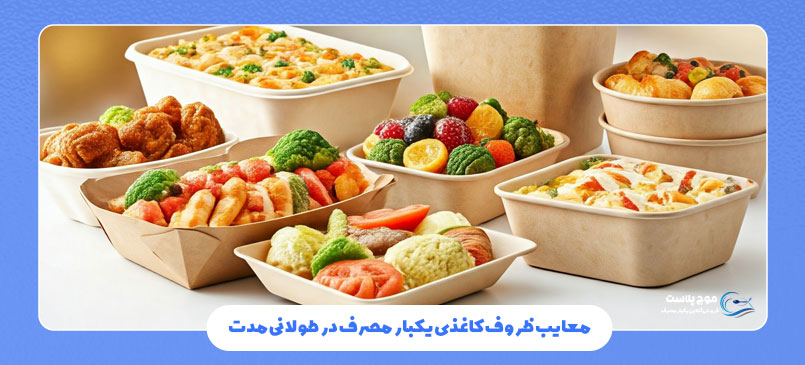 معایب ظروف کاغذی یکبار مصرف در طولانی مدت