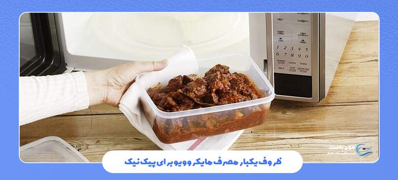 ظروف یکبار مصرف مایکروویو برای پیک نیک