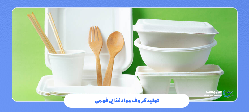 تولید ظروف مواد غذایی فومی