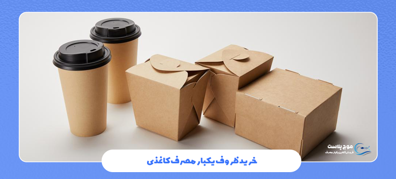 خرید ظروف یکبار مصرف کاغذی