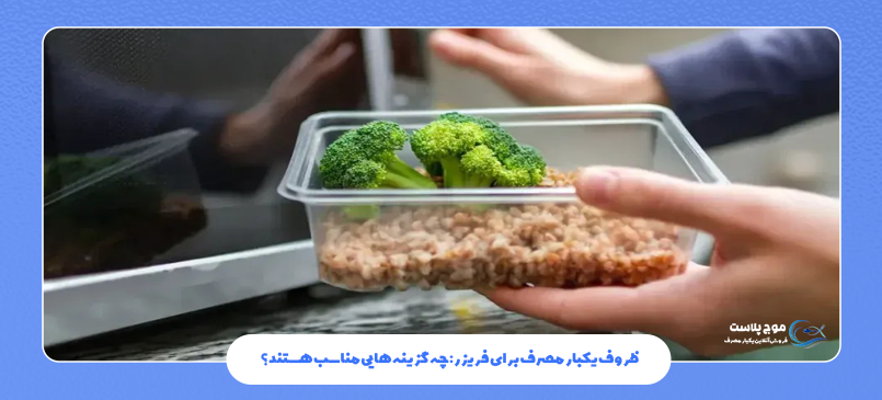 ظروف یکبار مصرف برای فریزر: چه گزینههایی مناسب هستند؟