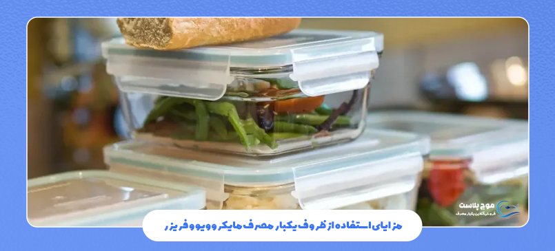 مزایای استفاده از ظروف یکبار مصرف مایکروویو و فریزر