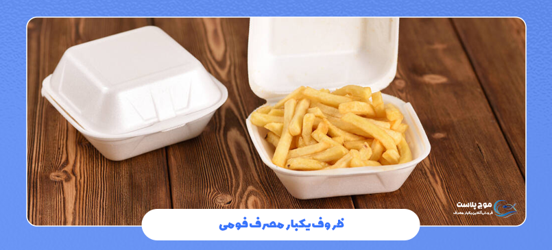 ظروف یکبار مصرف فومی