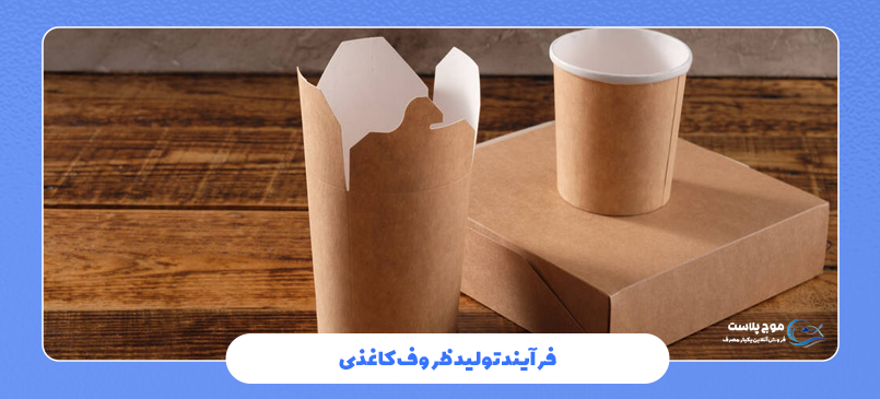 فرآیند تولید ظروف کاغذی